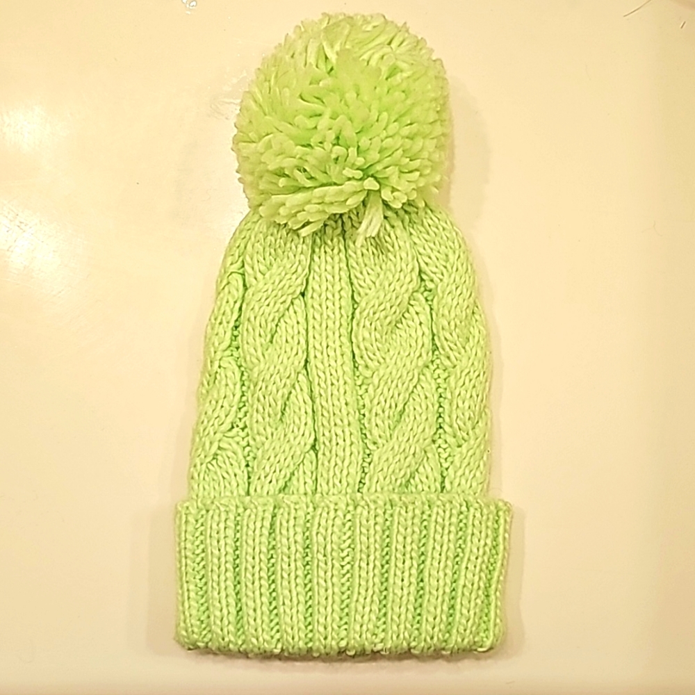 NWT Modena Light Green Beanie